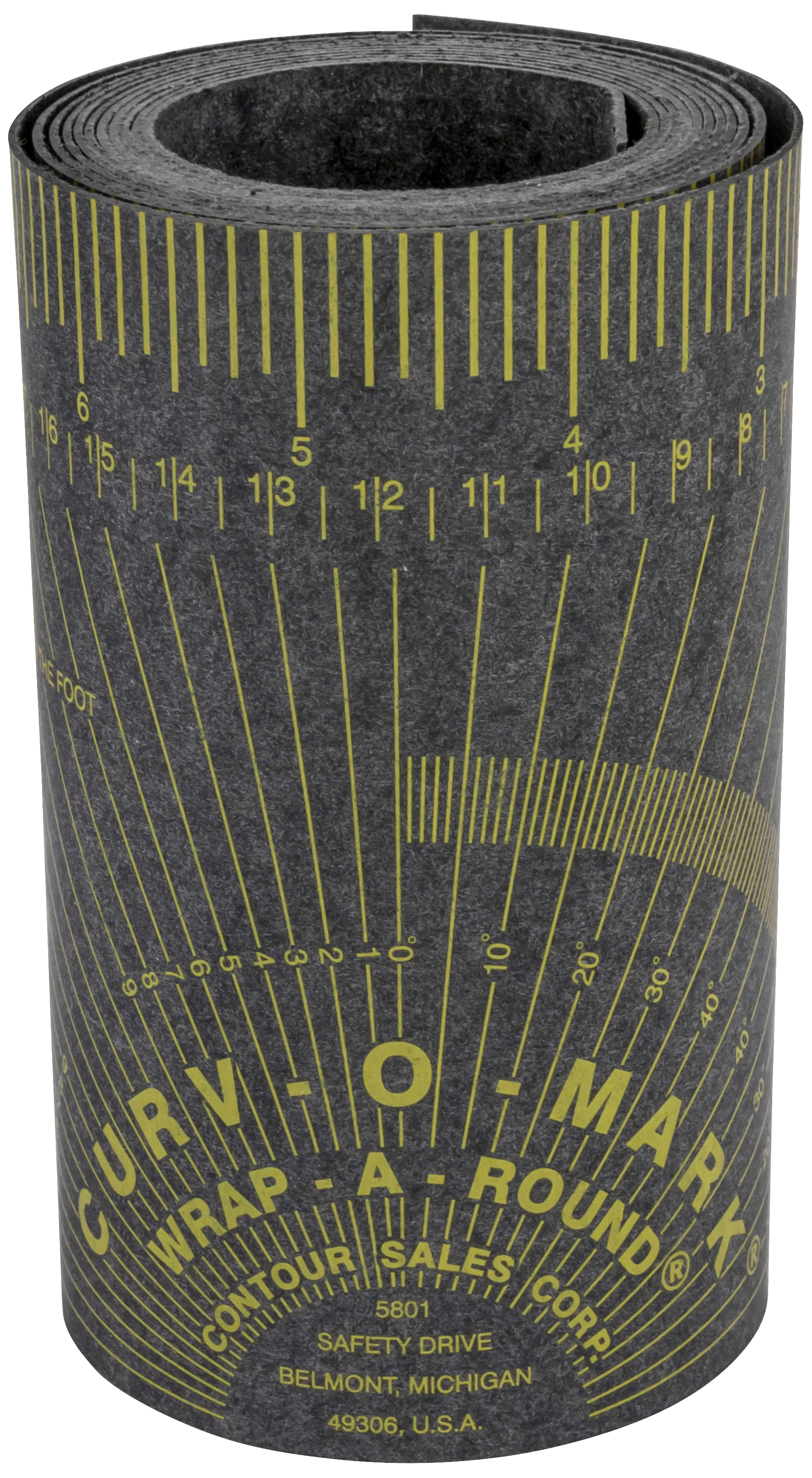 Curv-O-Mark WrapAround 177GG grå XL for 4-12" rør