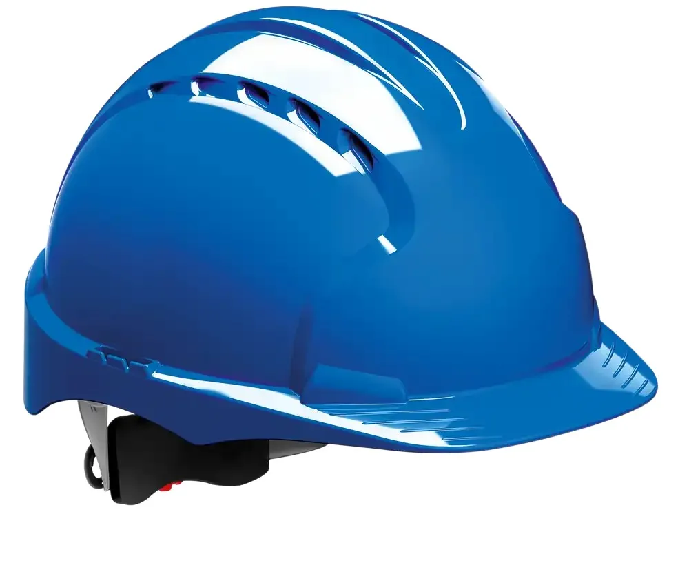 Hjelm JSP EVO3 m/skrue, vent, Blå