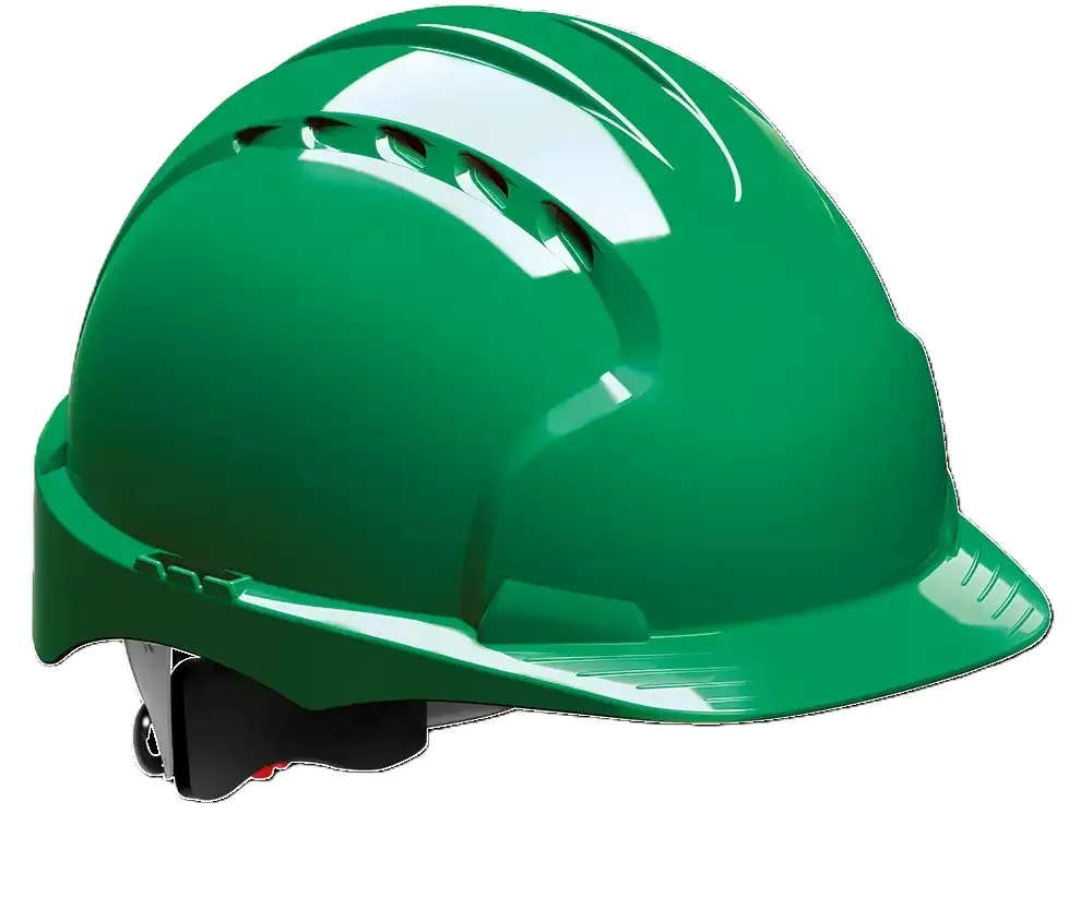Hjelm JSP EVO3 m/skrue, vent, Grønn