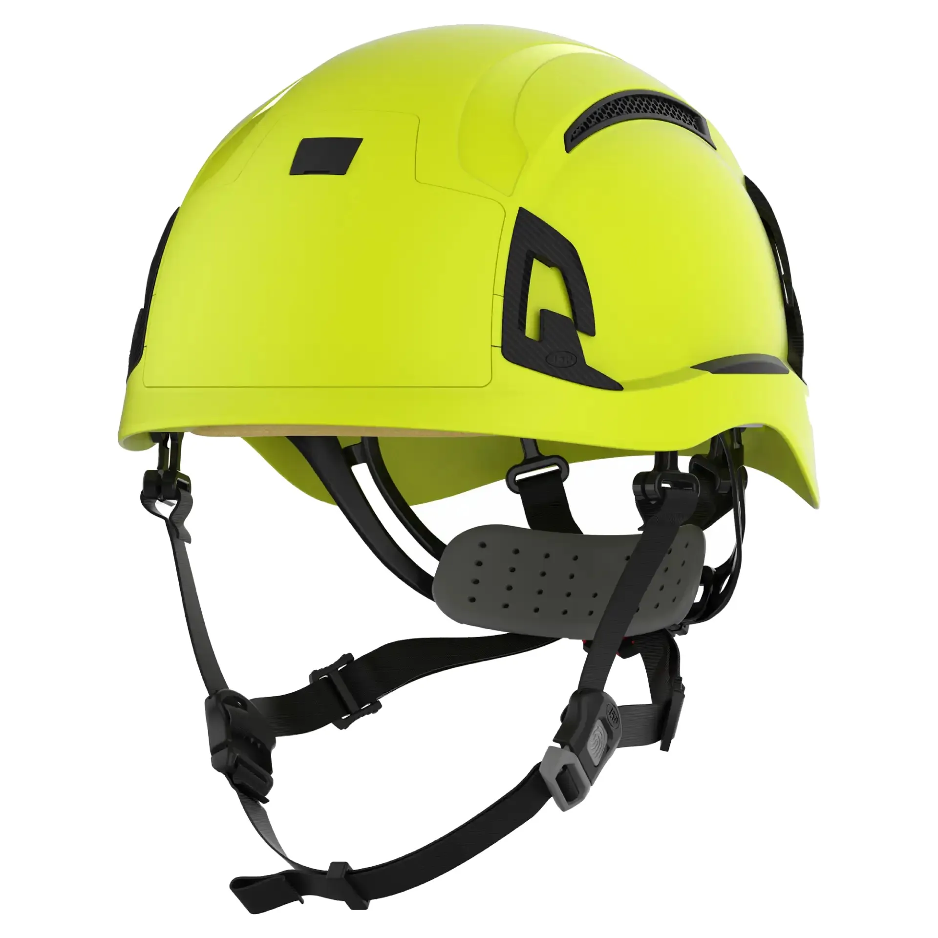 Hjelm JSP EVO ALTA Baseworker ventilert, Hi-viz Gul