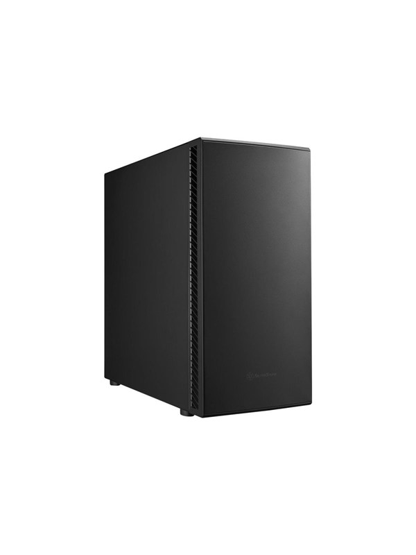 SilverStone Seta Q1 - Kabinett - Tower - Svart