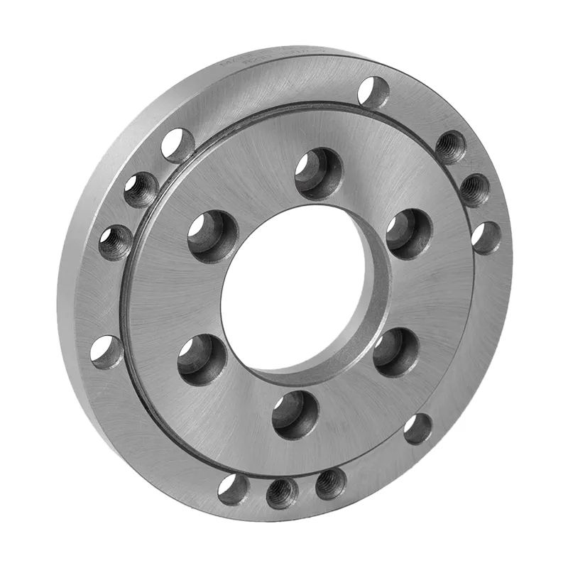 BISON Adapter Ø250 mm - DIN 55026 - for senterpatron med flensposisjon DIN 6350 - Kgl. 6 (8210-250-6A2-X)