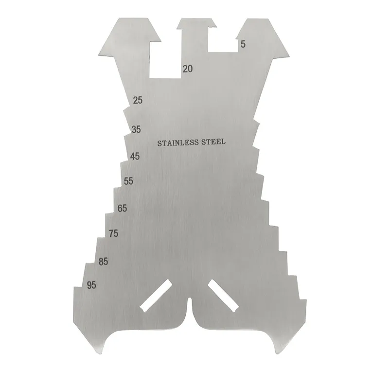 Rissesjablong 5-100 mm for sink og kobber