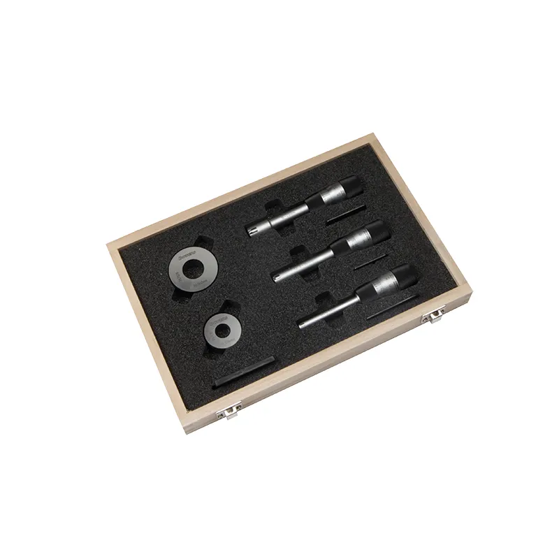 BOWERS SMXTA2M 3-6 mm 3-punkts mikrometer sett med kontrollringer