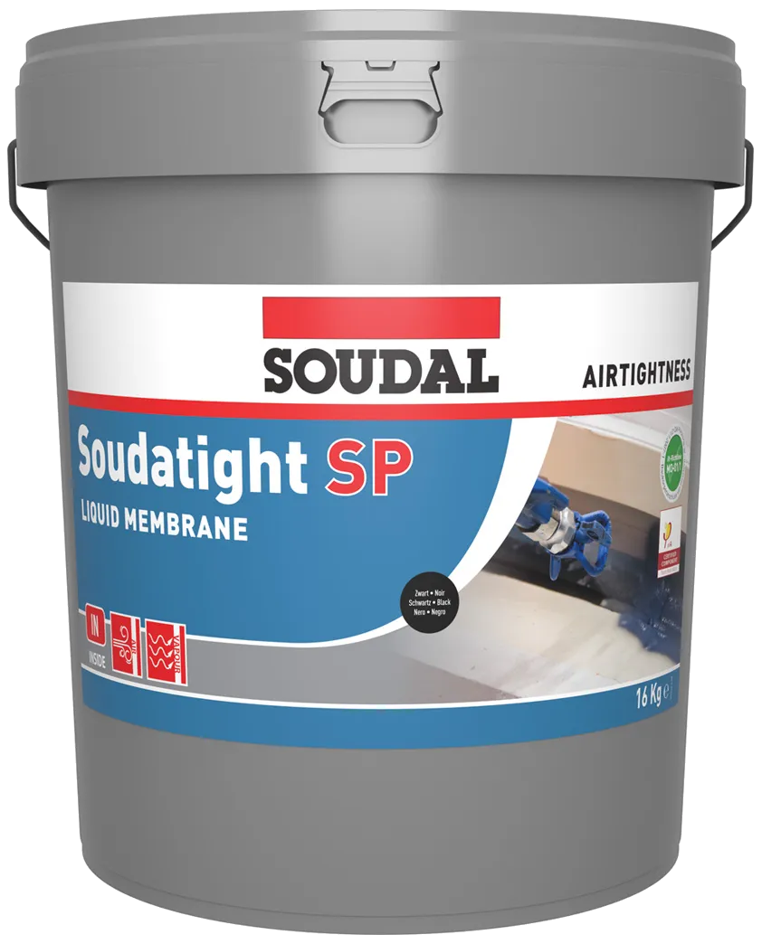 Soudatight SP flytende membran spraybar sort 16kg