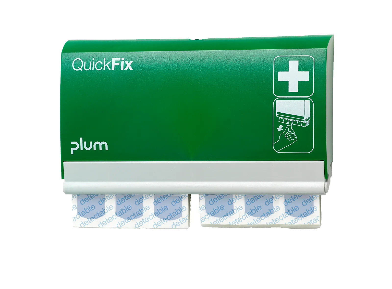 Dispenser Plum Plaster, med 2 x detekterbare refillpakker