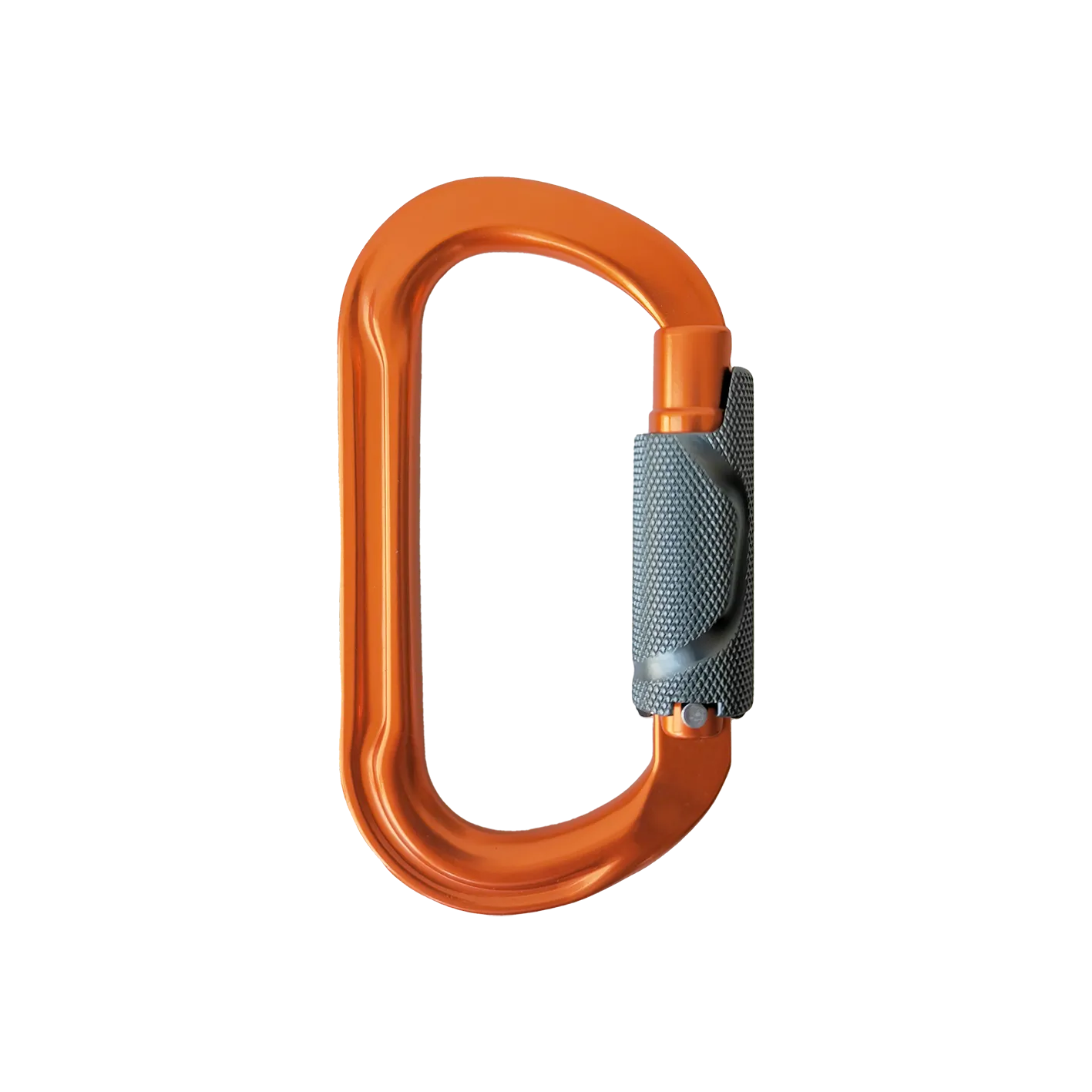 Karabinkrok 20 mm Skylotec Double O Tri 2.0, trippellås, 180°, alu 25kN, alu, WLL250, oransje