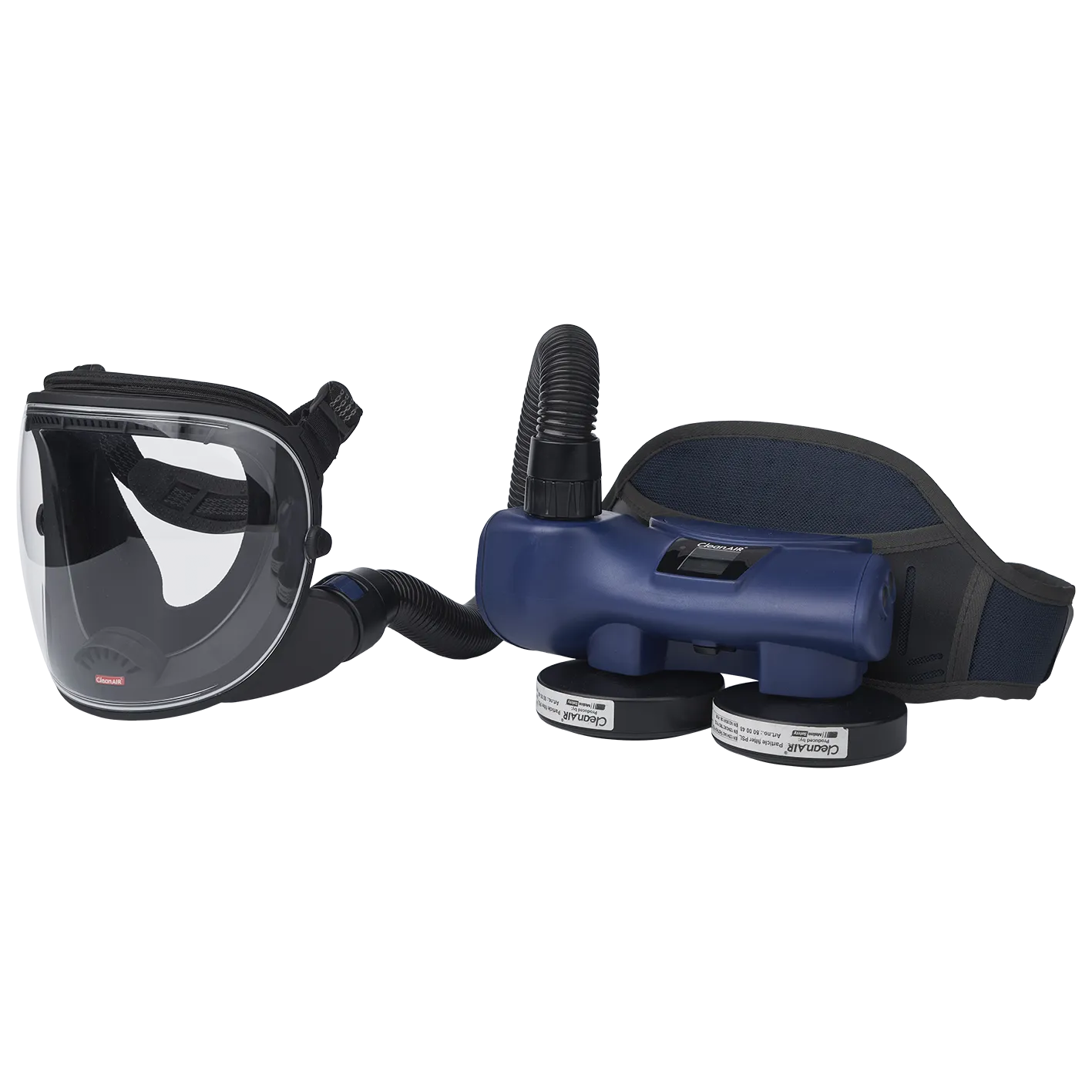 Ready2Work CleanAir Chemical 2F, sett med Unimask neoprentetning