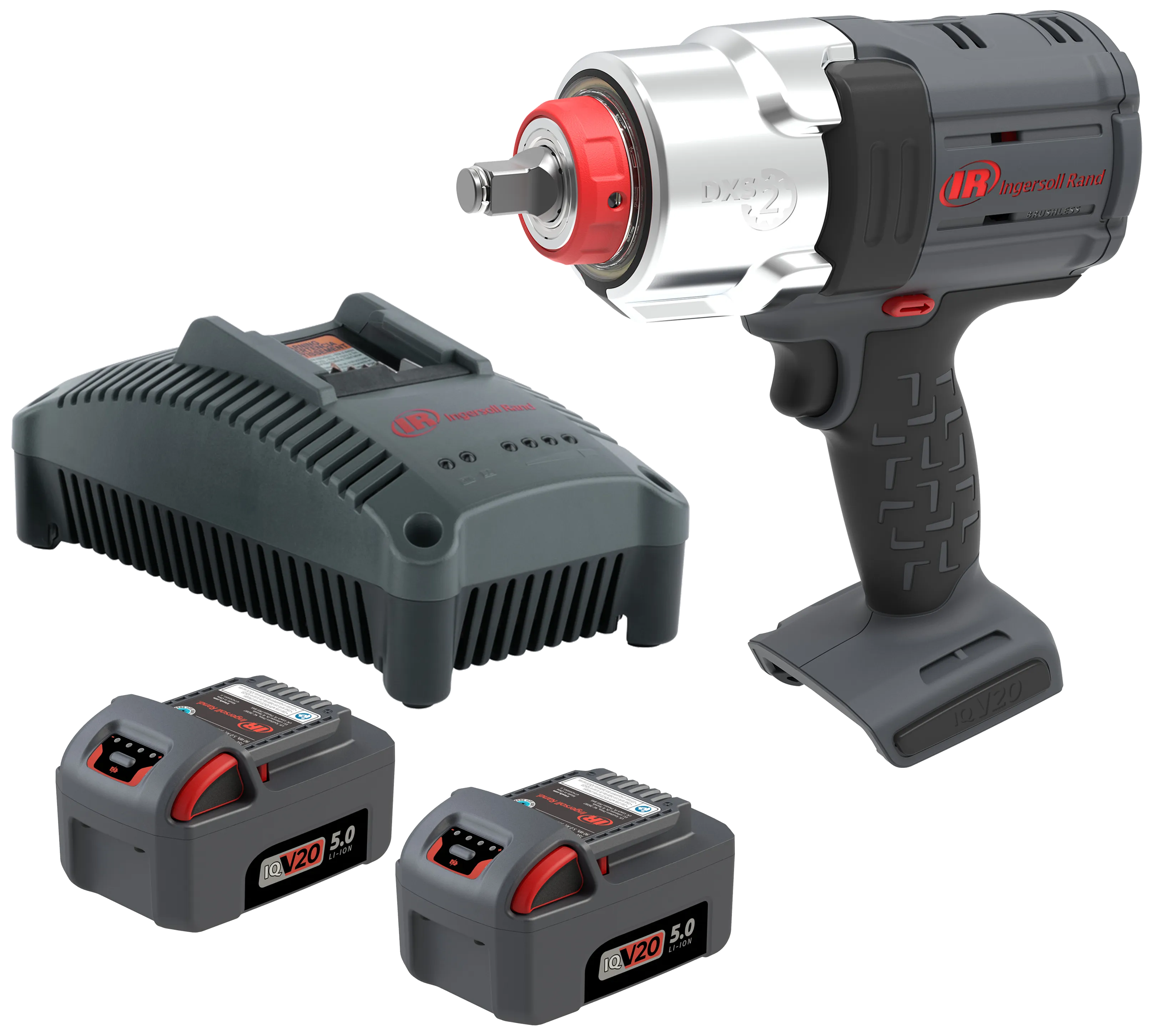I-R slagtrekker 1/2" 2034Nm W7153-K22, 2×20V/5,0Ah