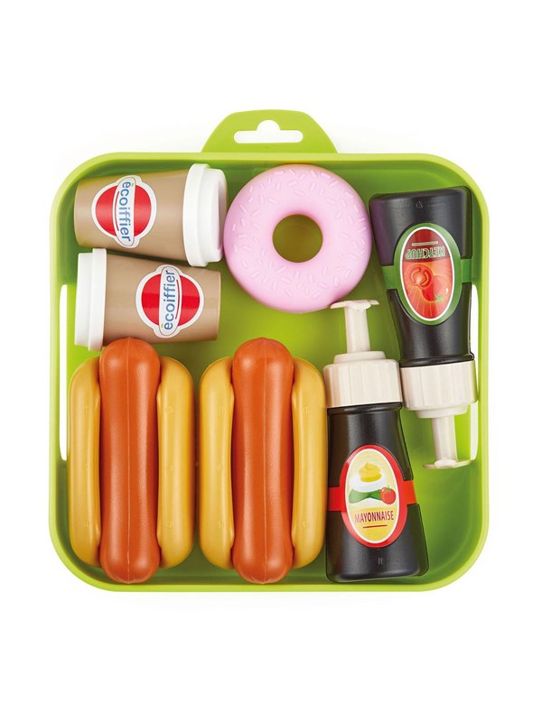 Ecoiffier Play food Play set 8 pieces.
