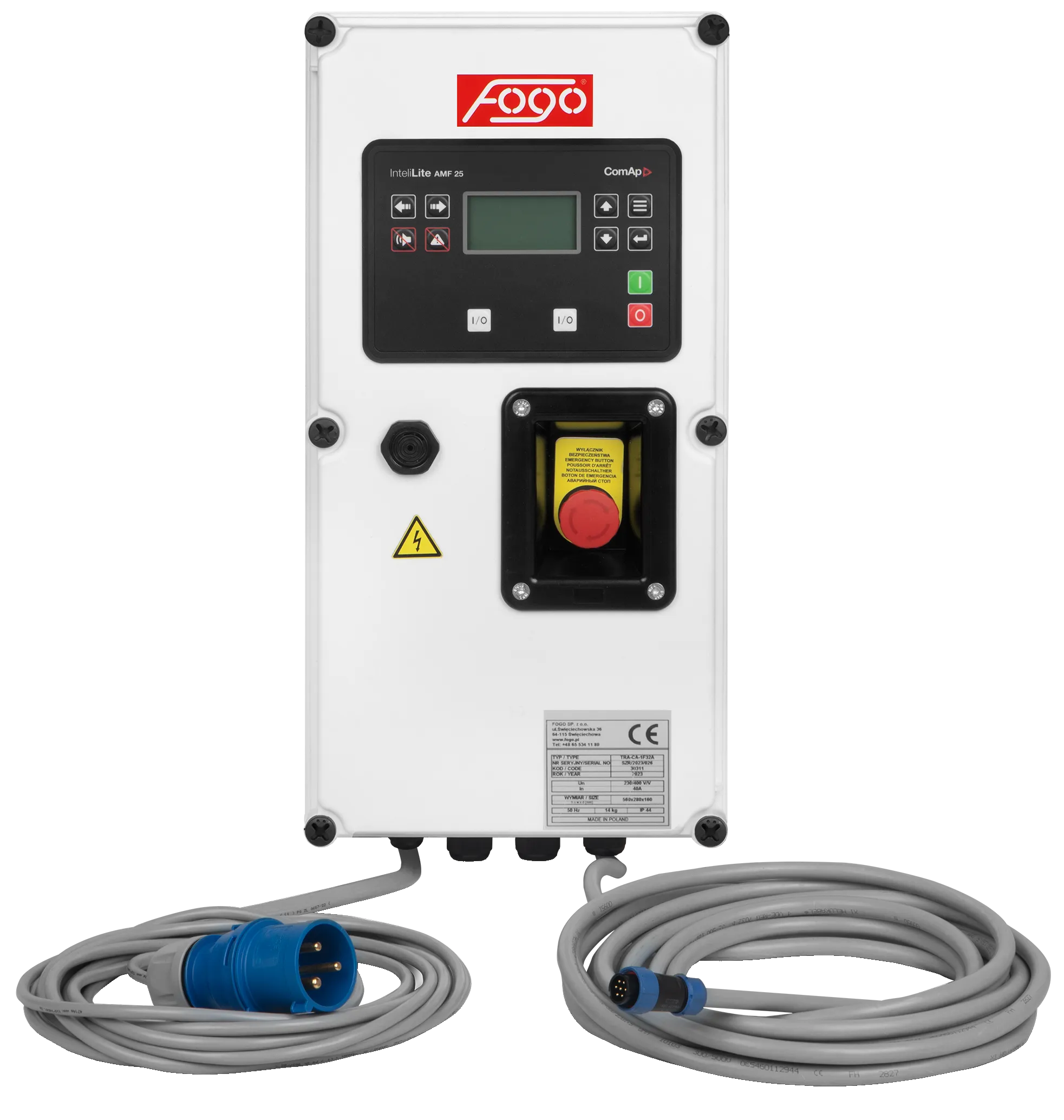 Fogo ATS auto-start/stopp til F8001ISE generator
