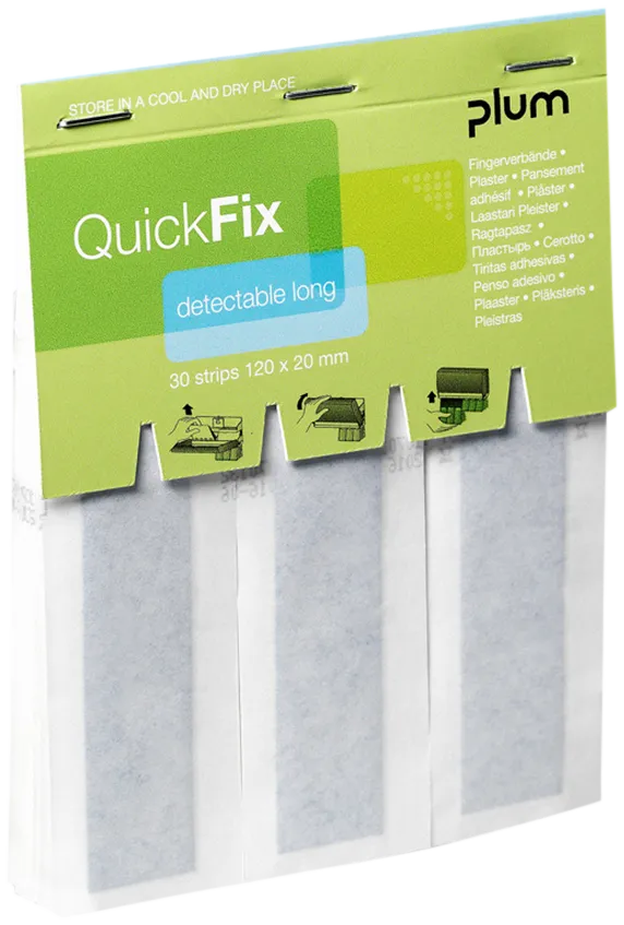 Plasterrefill Plum Quickfix Long sporbare, pk/30