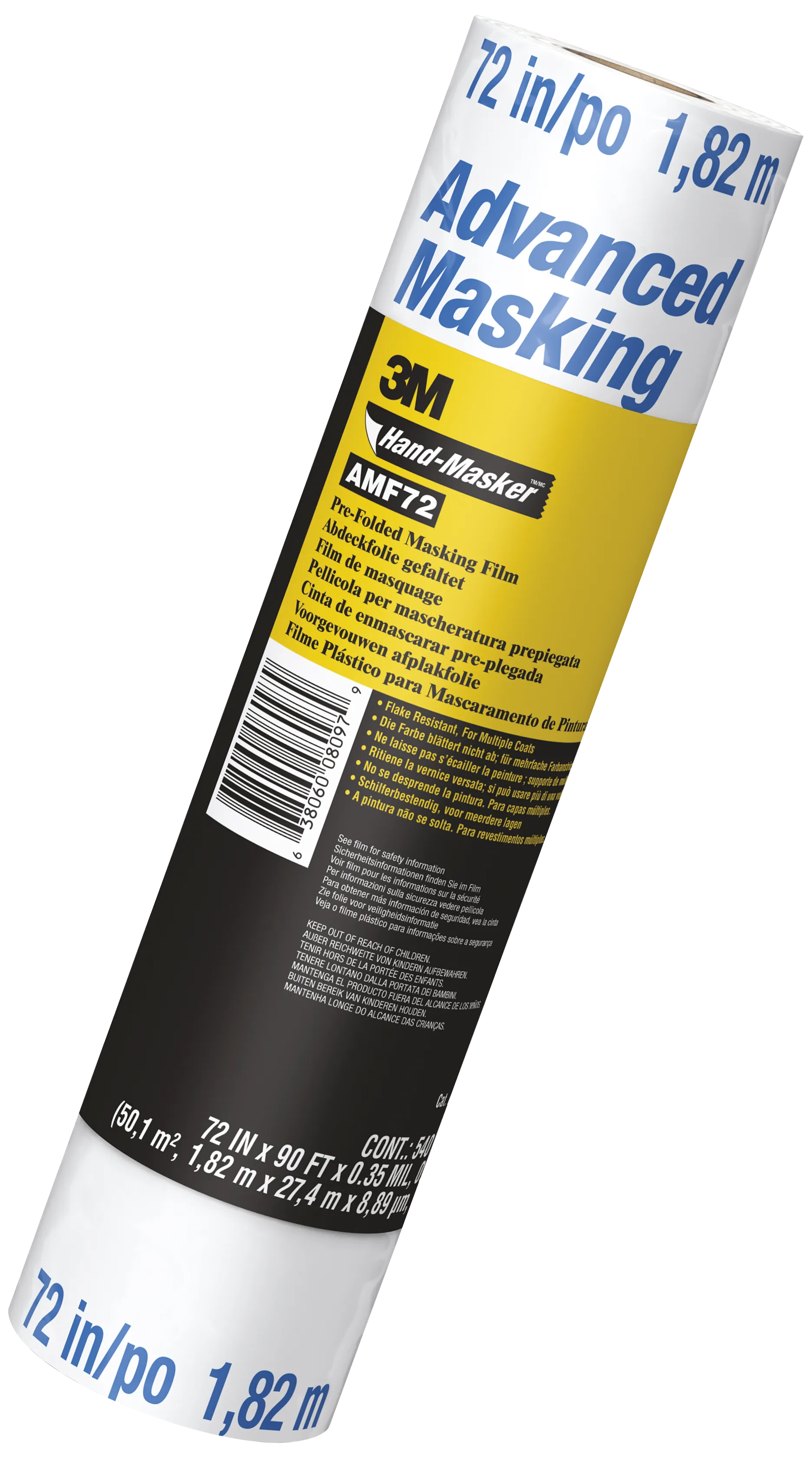 Afdækningsfilm AMF72-8G 1,82×27,4mtr