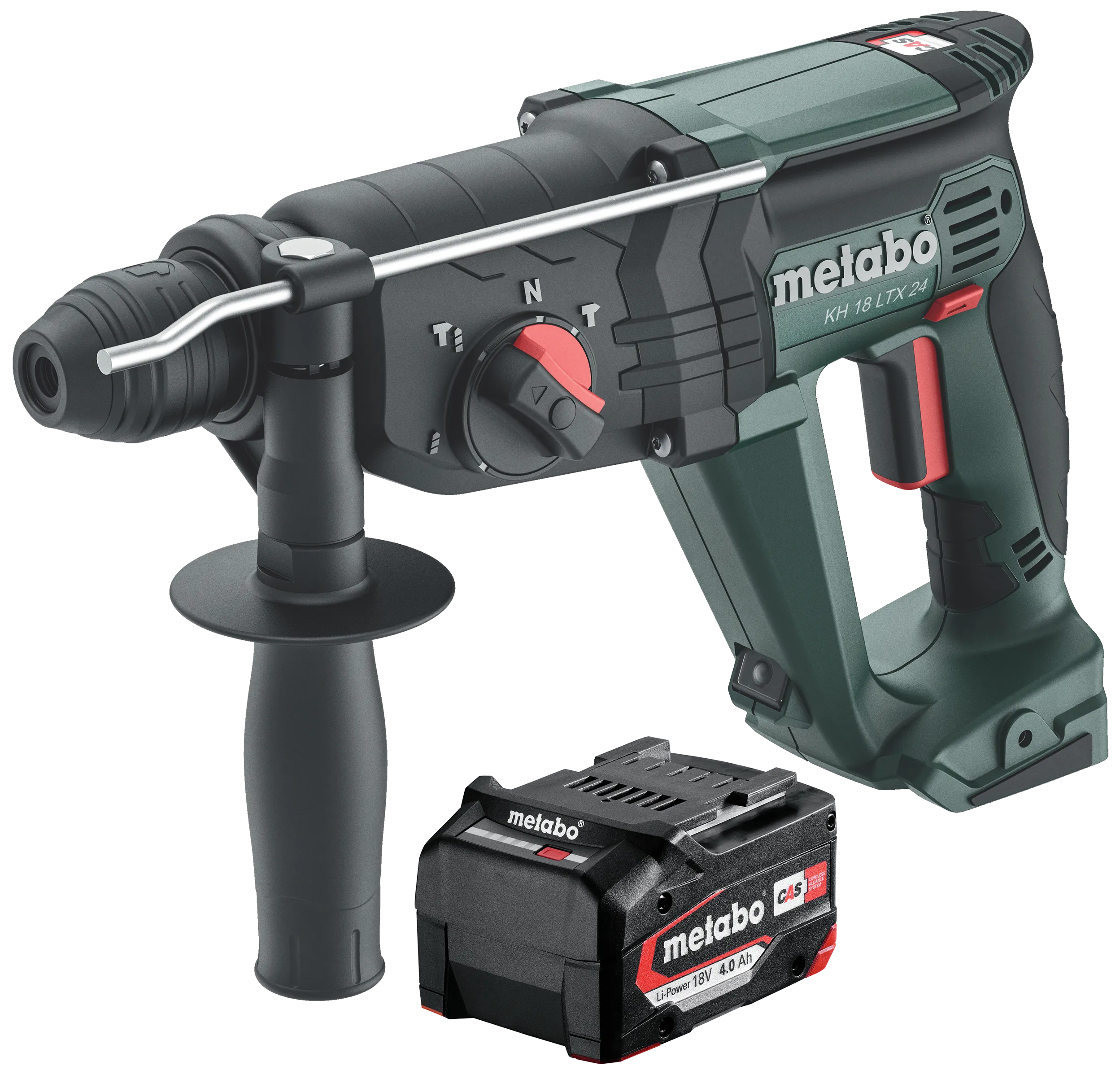 Kombipakke: Kombihammer KH18LTX24 solo + batt. 18V/4Ah