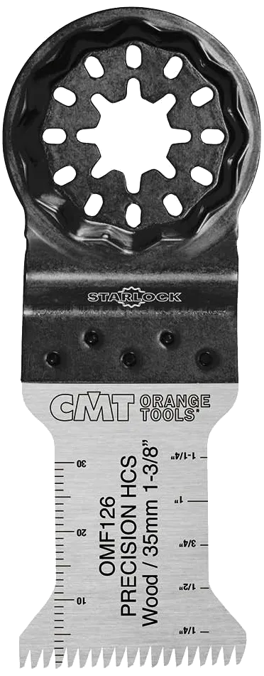 CMT MT sagblad 126 tre/gips 35mm Starlock, 5stk