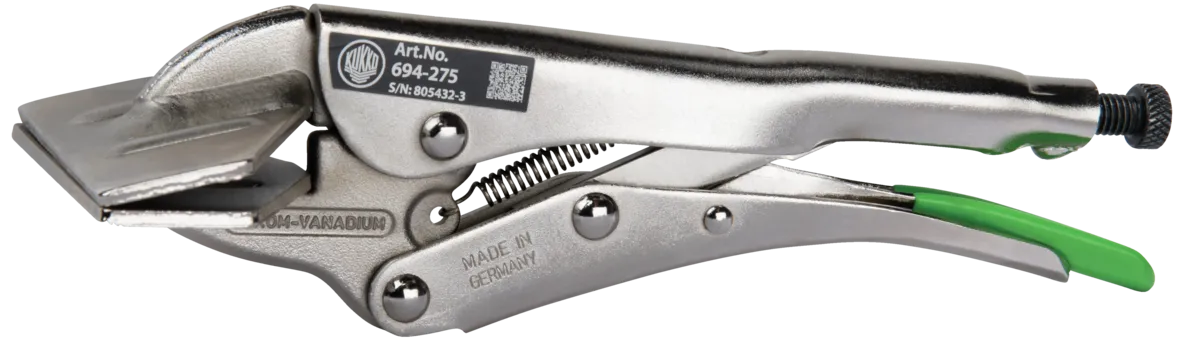 Kukko låsetang brede kjever 694-275 7"/180mm
