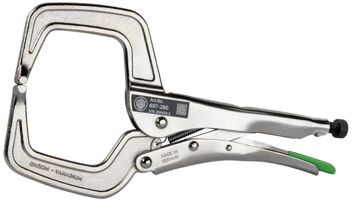 Kukko låsetang med store C-kjeft 697-28011"/280mm