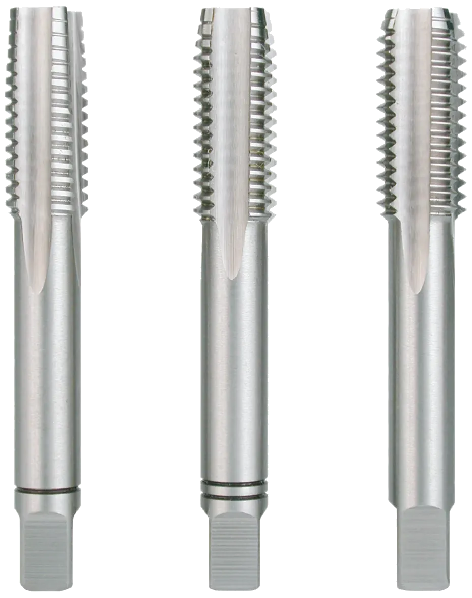 Håndtapsett/3 DIN352 HSS M10 ×1,5mm venstre