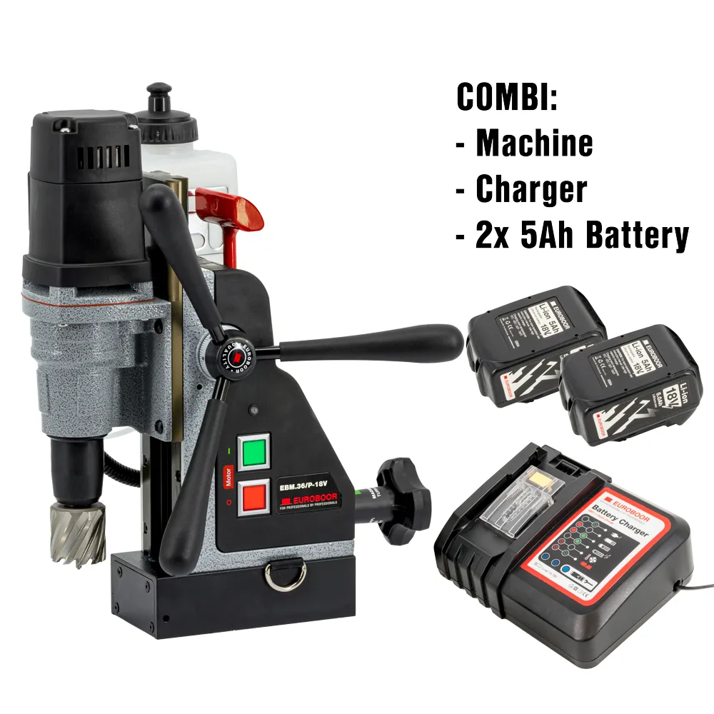 Euroboor batterimagnetbor.9a