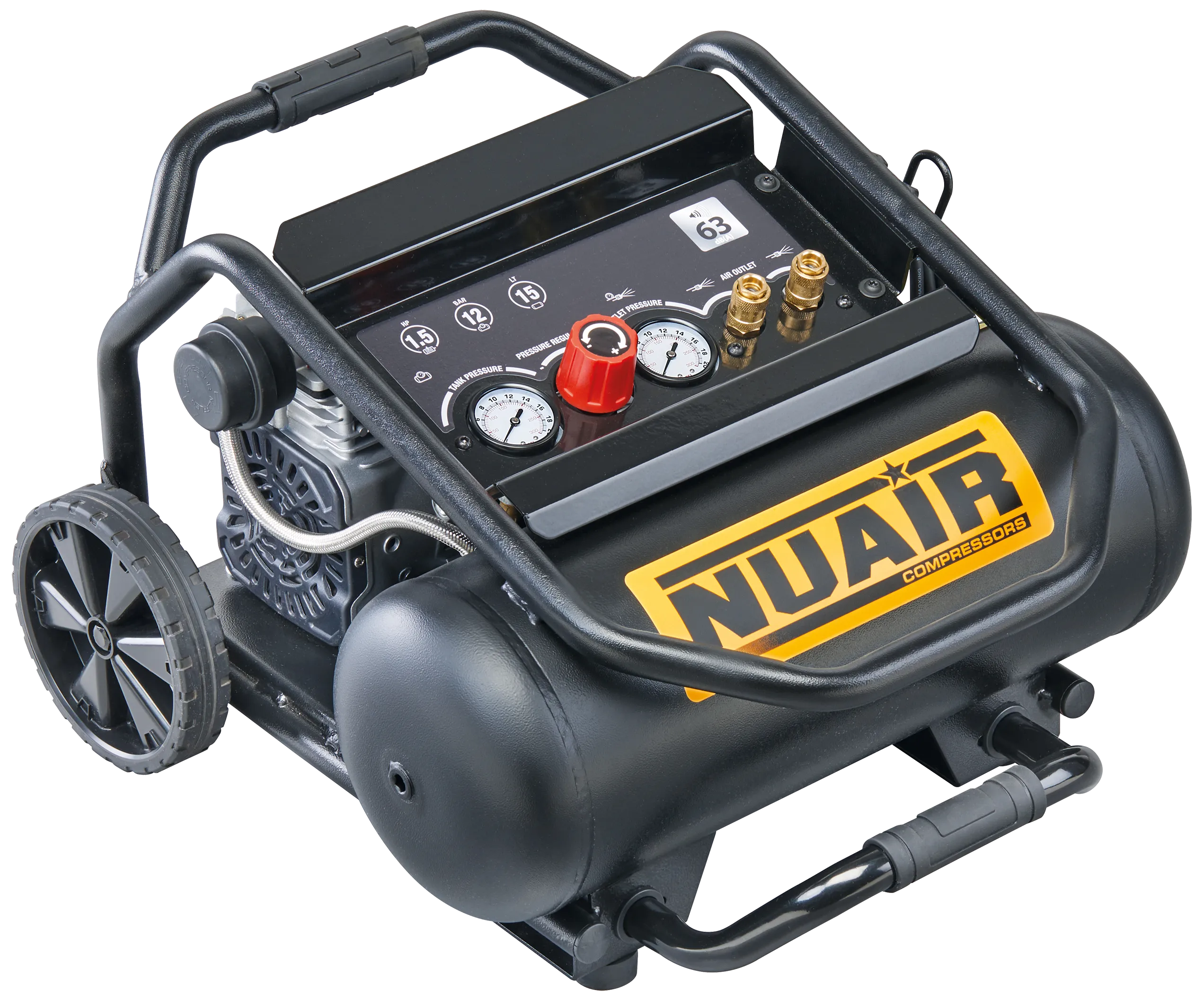 NuAir 15/15-12OF kompressor 200ltr/min 1,5HK 230V
