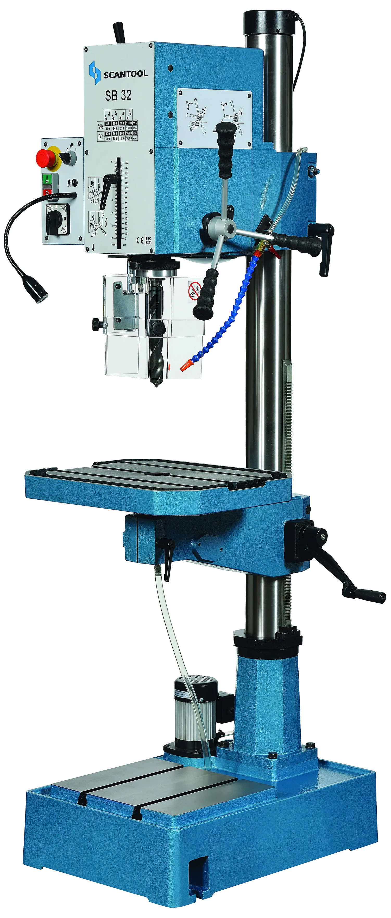 Scantool SB 32 søyleboremaskin girdrevet 3×400V