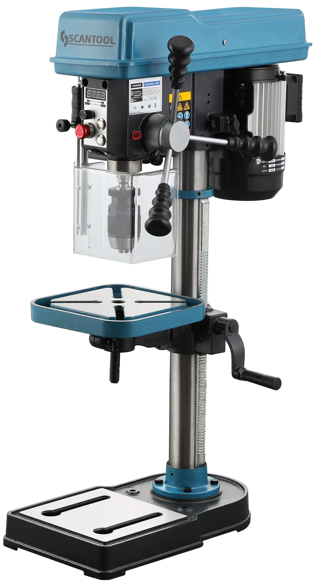Scantool 16VB søyleboremaskin, benk 3×400V