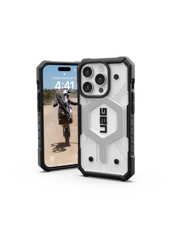UAG Pathfinder MagSafe ice - iPhone 15 Pro