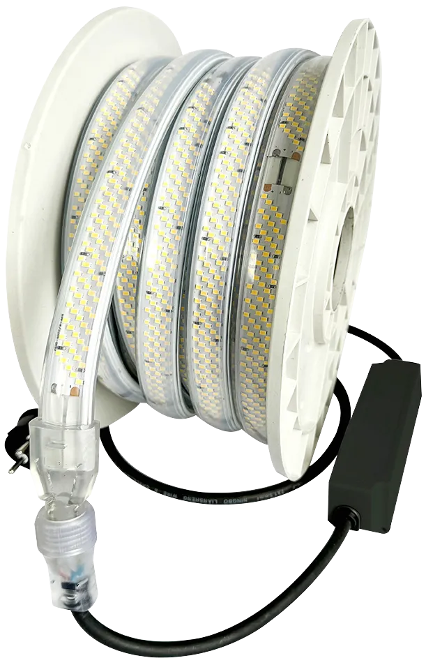 Plusline LED-striplys 230V 2200lm/m 20m - FLIMMERFRI