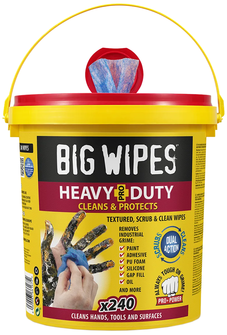 BigWipes rengjøringsservietter Heavy-Duty, 240stk
