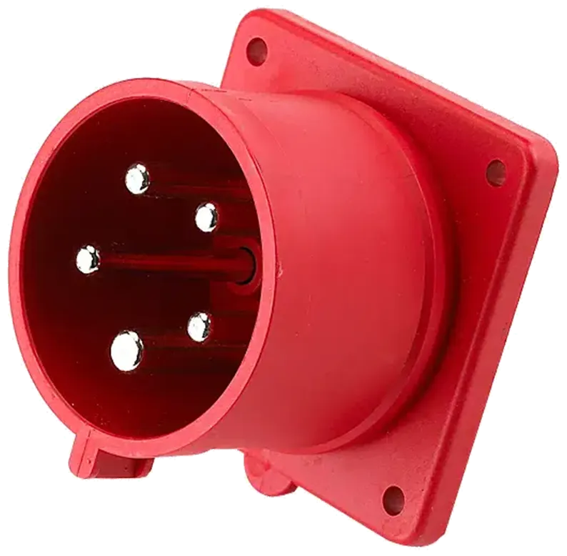 CEE vegguttak innfelt rett IP44 32A 400V