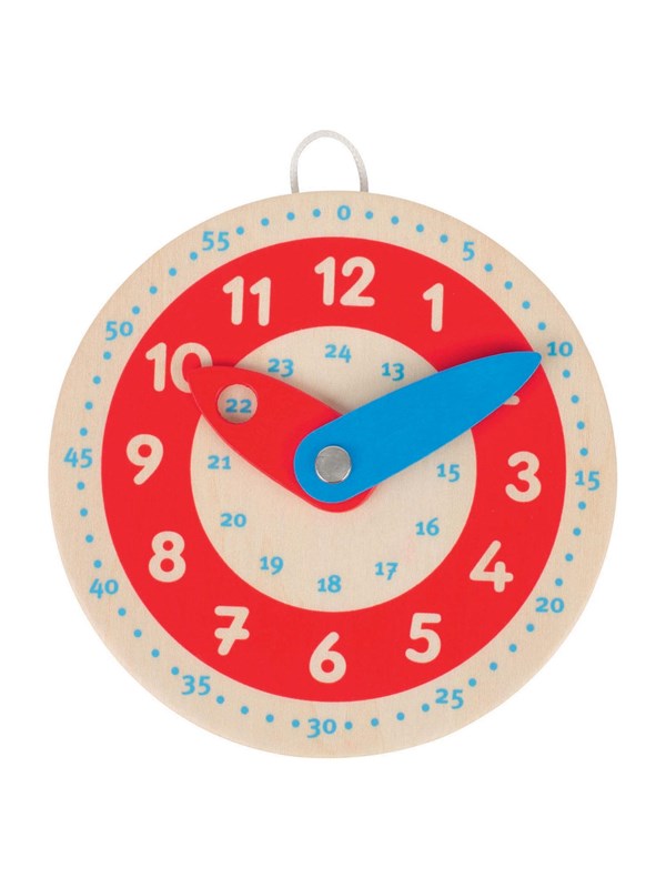 Goki Wooden Learning Clock