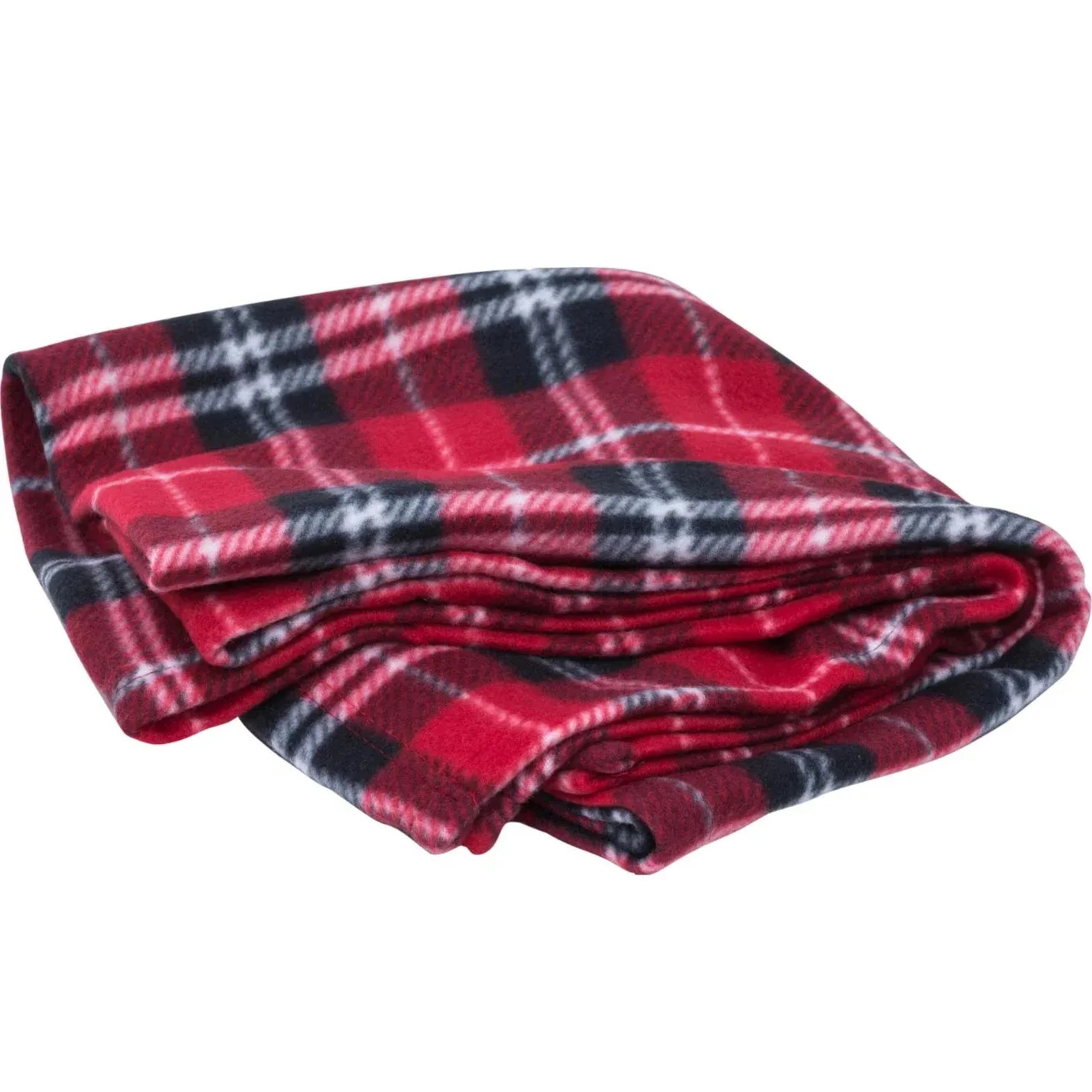 Companion Fleece Teppe Svart med Motiv - 70x100 cm