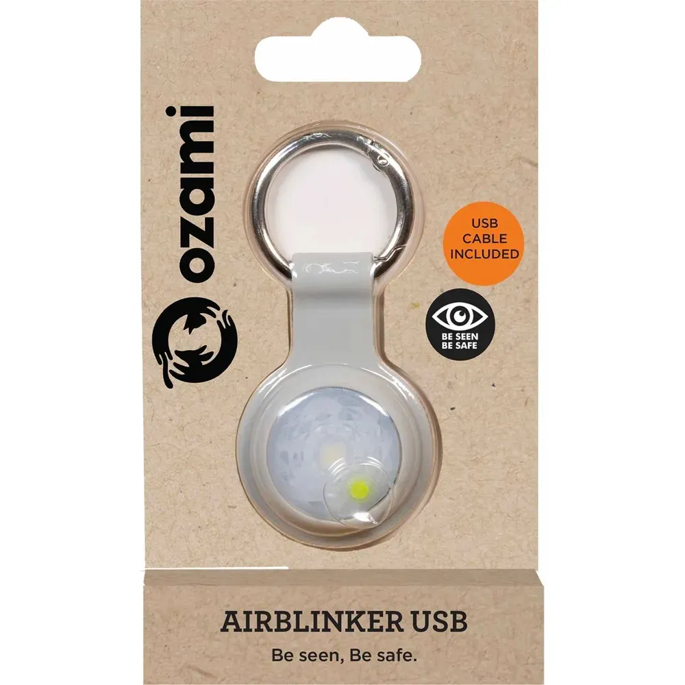 Airblinker USB Sikkerhetslys - Grå