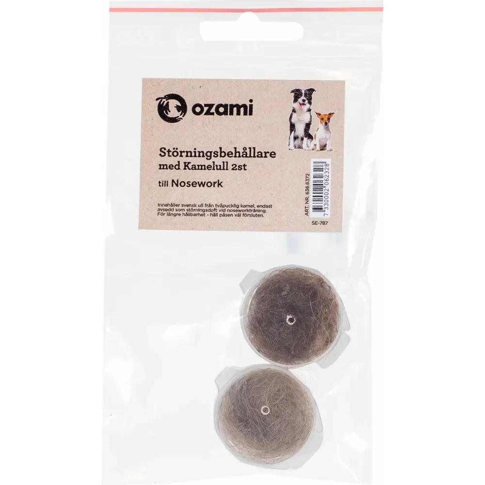 Ozami Nosework Forstyrrelsesbeholdere med Kamelull
