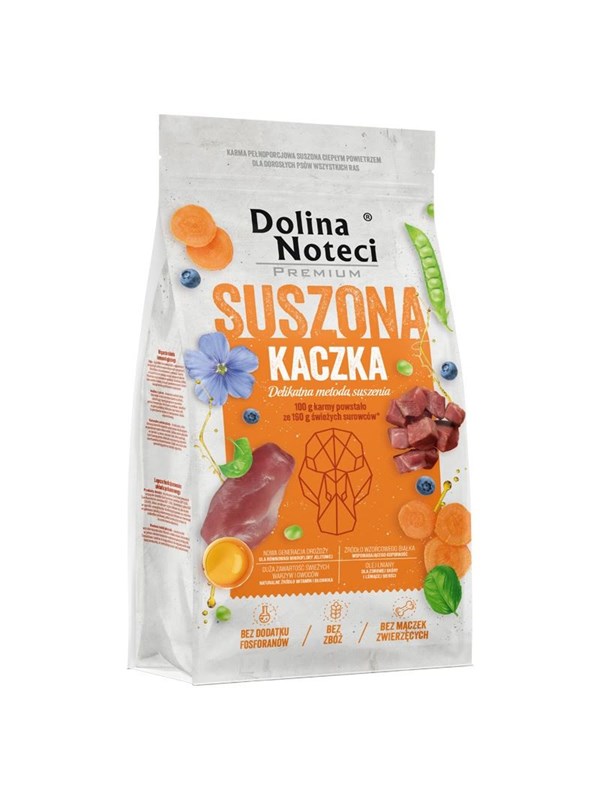 Dolina Noteci Premium Dried Duck - dried food for dogs - 9kg