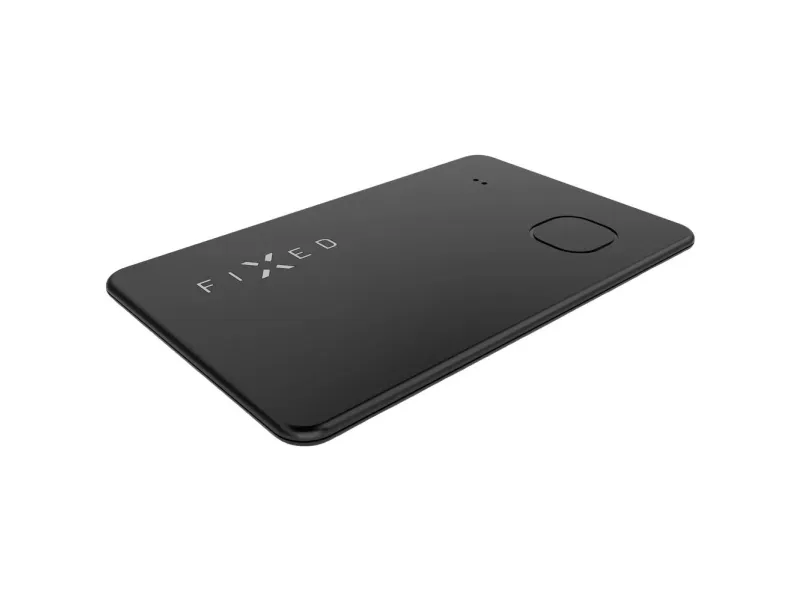 FIXED Tag Card Tracker for Apple Find My Black