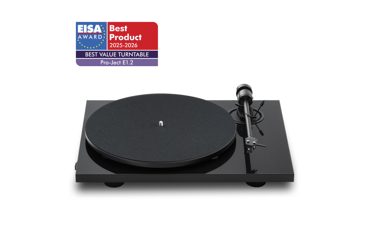 Pro-Ject E1.2 Phono Pick It MM E High Gloss Black