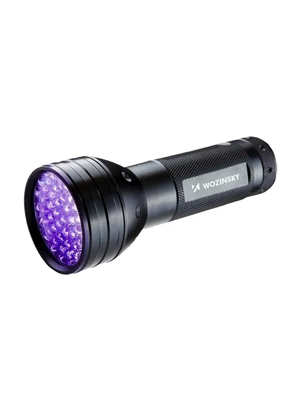 Wozinsky WLT-51L IP65 UV Flashlight for Trace Detection - Black