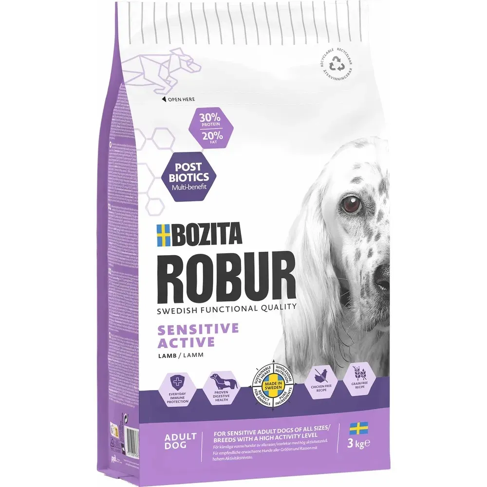 Robur Sensitive Grain Free Active - 3kg