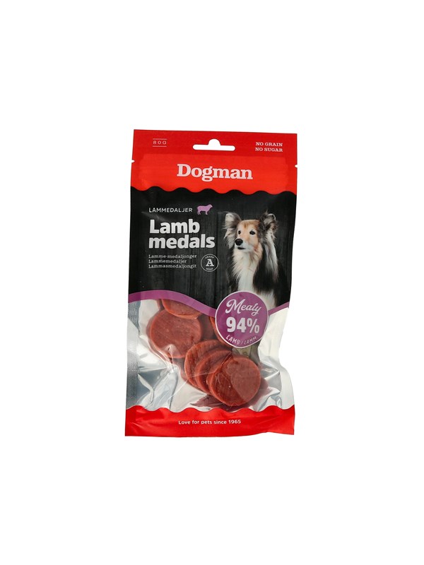 Dogman Kjøttfulle lamme-medaljonger 80G