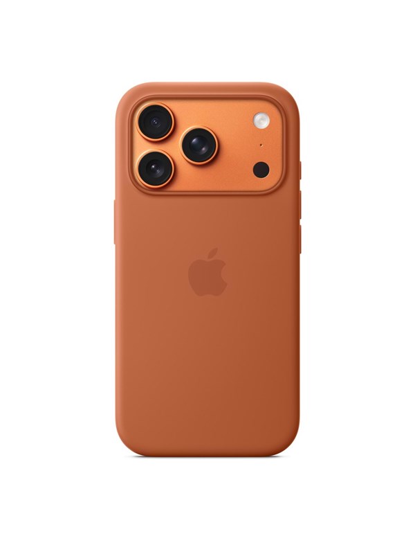 Apple iPhone 17 Pro Silicone Case with MagSafe - Terra Cotta