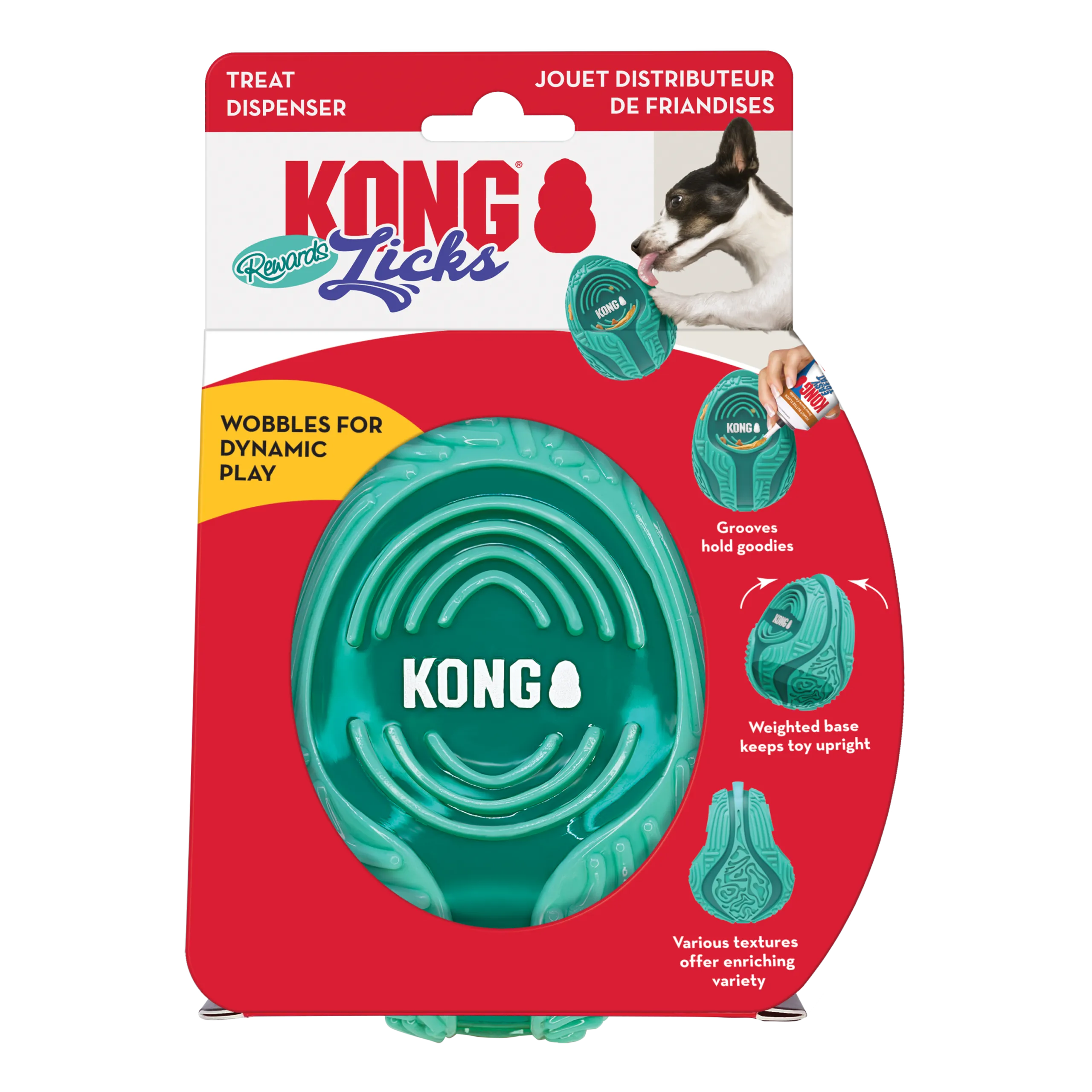 KONG Licks Reward Slikkeleke Aktivitetsleke