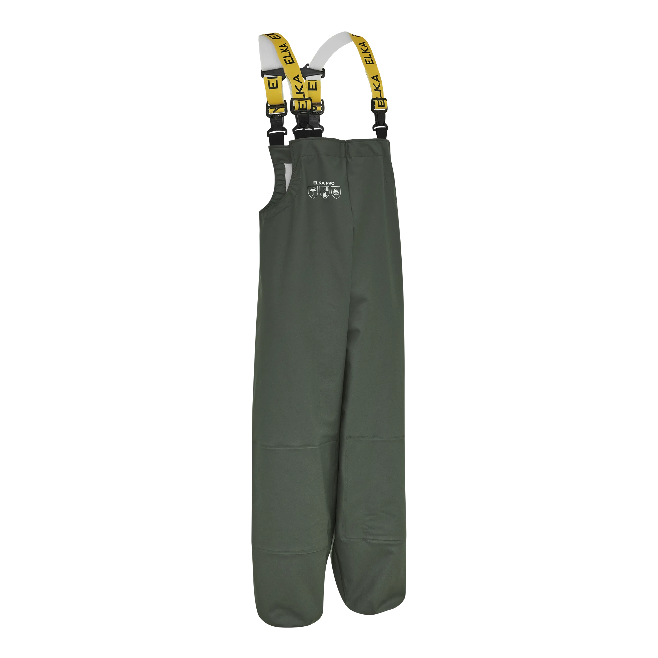 ELKA PRO Overall med kneforsterkning - Oliven - XS