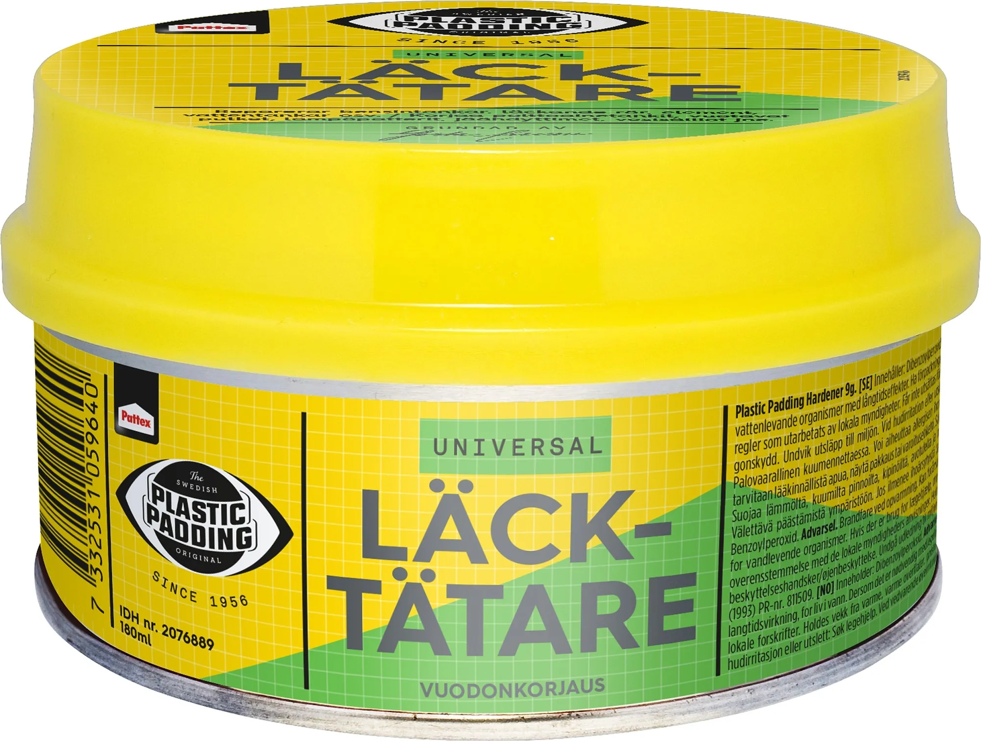 PLASTIC PADDING, lekk-tett 180ml