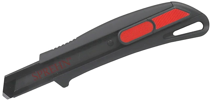 Sprehn hobbykniv for 18mm knekk-av blader, skyvelås