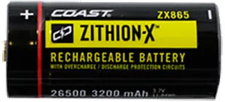 Coast ZX865 genopl. batteri t/PS500R