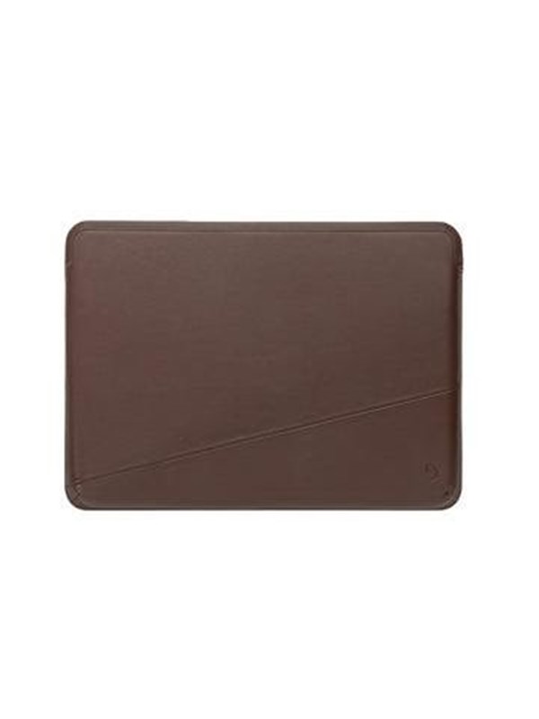 Decoded Leather Frame Sleeve for Macbook 16 inch Chocolate Brown