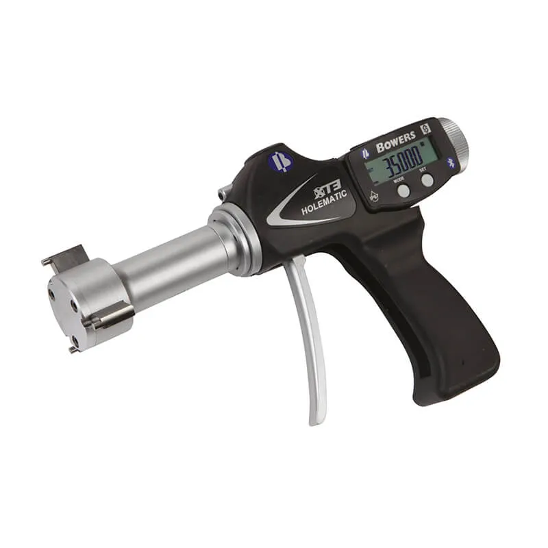BOWERS XTH35M-XT3 digitalt 3-punkts hurtigmålingsmikrometer 35-50 mm med pistolgrep
