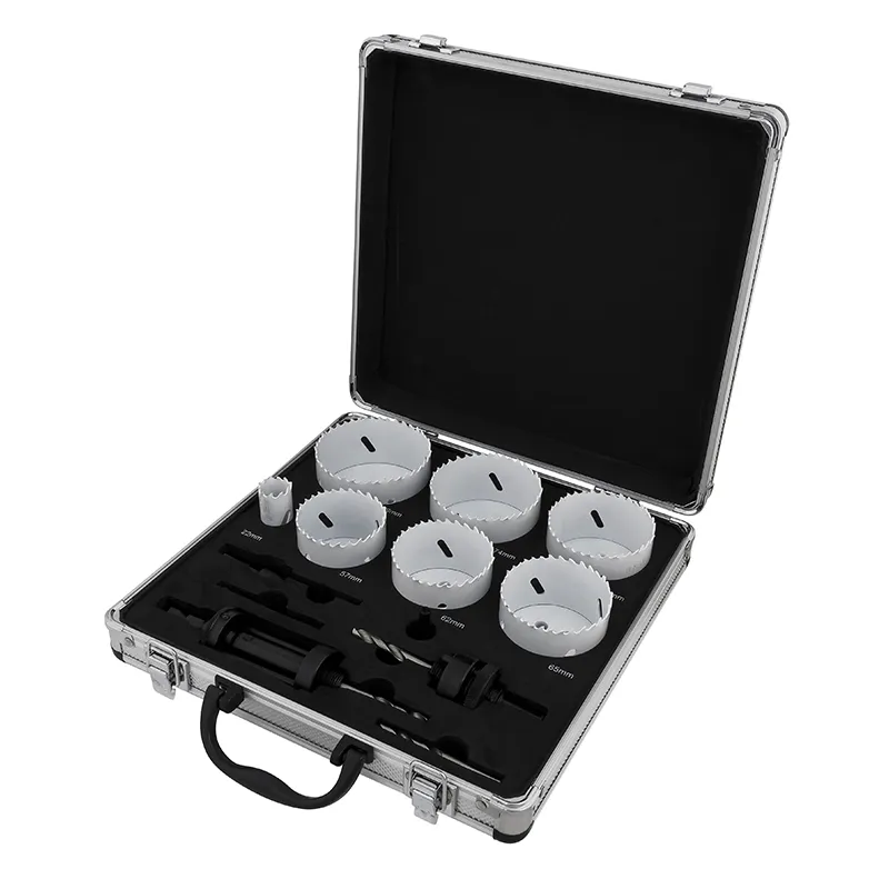 Hullsagsett Ø22-79 mm HSS Bi-Metall M42 med 8% kobolt (13 deler)