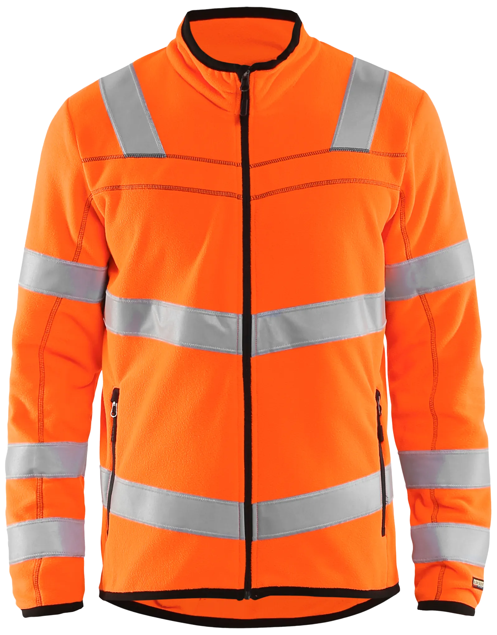 Hi-vis mikrofleecejakke 4941 oransje 2XL